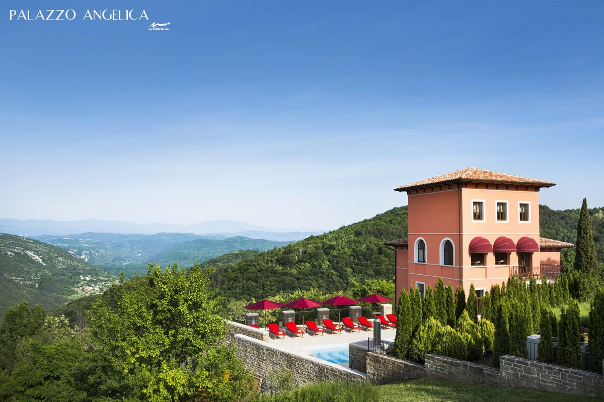 Palazzo Angelica Hilltop Luxury Villa with Pool & Spa